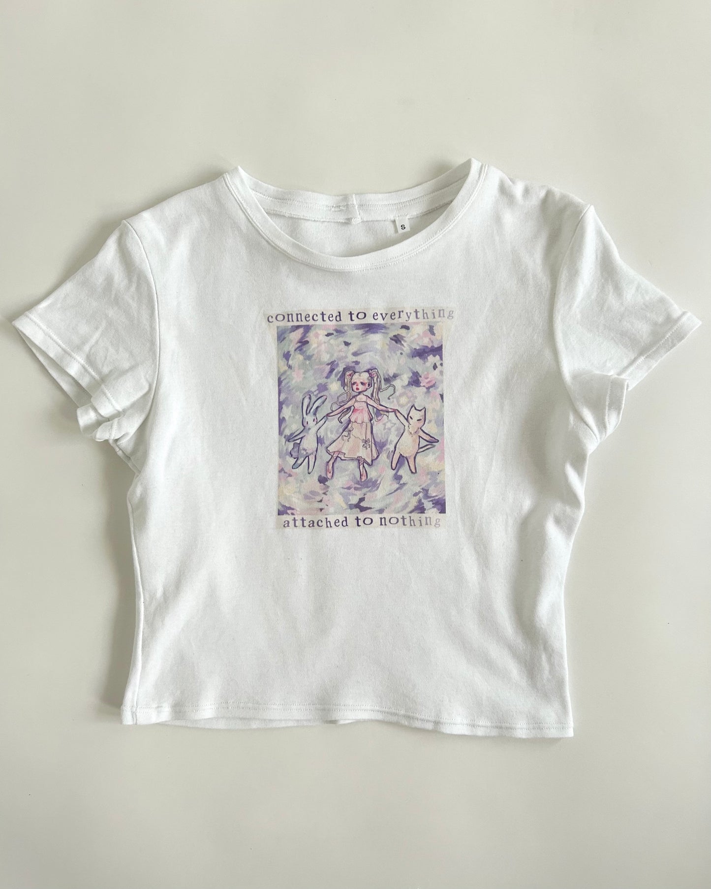 ELLIS babytee faulty print S